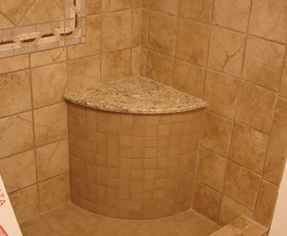 Tiled Shower and Floor